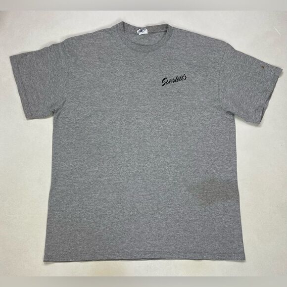 Scarlett’s Miami Gentlemens Strip Club Support Our Troops T-shirt Men XL Gray - Picture 3 of 8